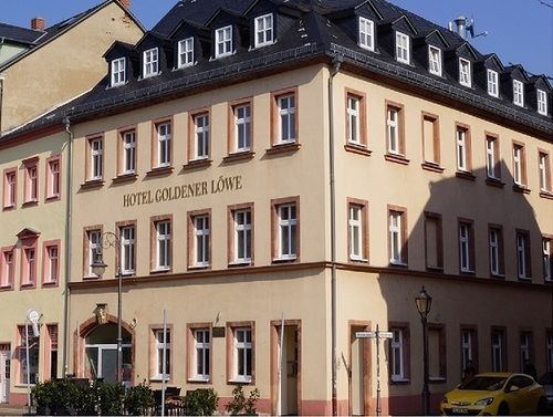 Hotel Goldener Loewe Waldheim المظهر الخارجي الصورة